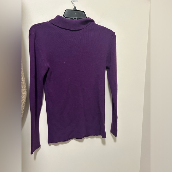 small purple sweater (don’t know brand i thrifted for costume) - Picture 2 of 4